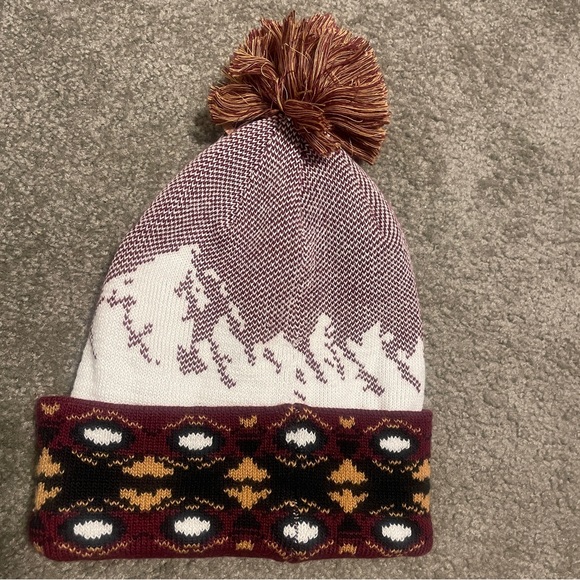 The North Face Adult Multicolor Pom Pom Unisex Hat - Picture 2 of 3